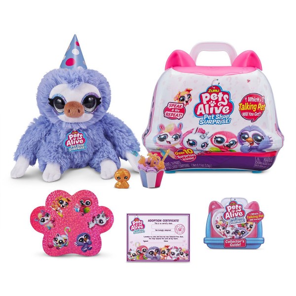 Интерактивный игровой набор Pets Alive серии "Pet Shop Surprise" - Любимец - Повторюшка 9523