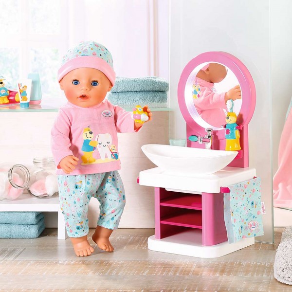 Интерактивный Умывальник Для Куклы Baby Born - Водные Забавы (Свет, Звук) 827093