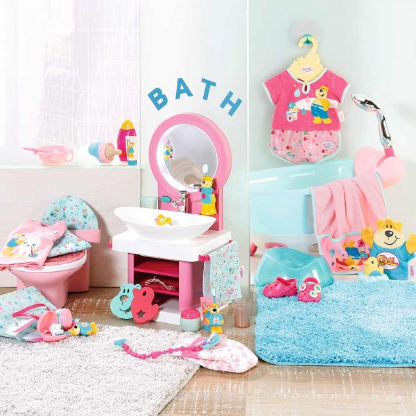 Интерактивный Умывальник Для Куклы Baby Born - Водные Забавы (Свет, Звук) 827093