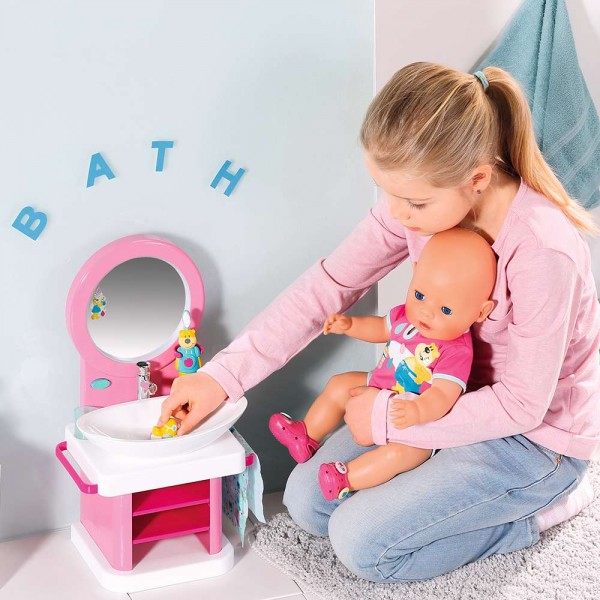 Интерактивный Умывальник Для Куклы Baby Born - Водные Забавы (Свет, Звук) 827093