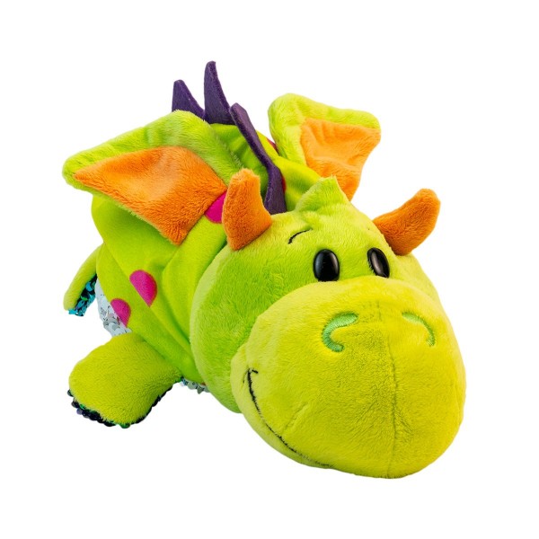 Мягкая Игрушка С Пайетками 2 В 1 - Zooprяtki - Единорог-Дракон (30 Cm) 515IT-ZPR