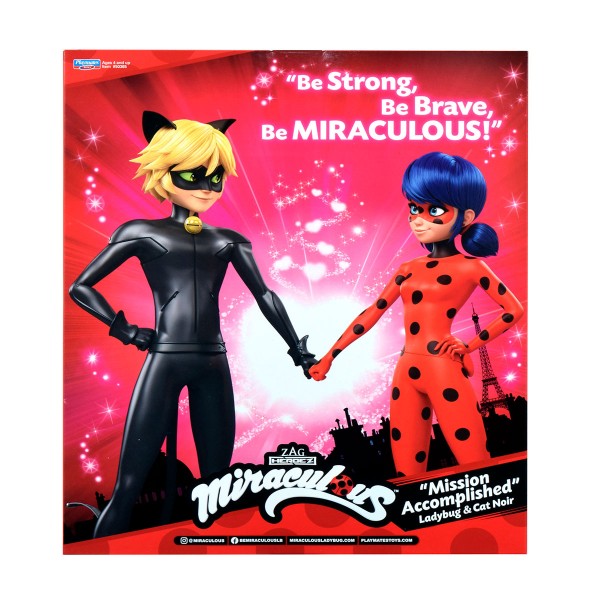 Набор из 2-х кукол Леди Баг и Супер-Кот S2 - Миссия выполнена Miraculous 50365