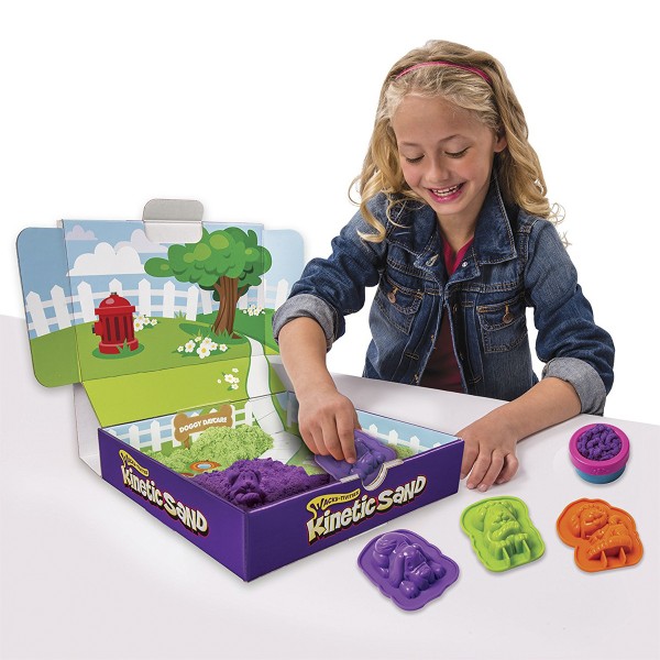 Набор песка для детского творчества - Kinetic Sand Doggy 71415Dg
