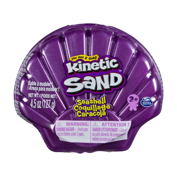 Набор песка для детского творчества - Kinetic Sand Ракушка Фиолетовая 71482PP