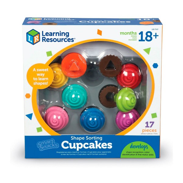 Обучающий игровой набор-сортер Learning Resources - Капкейки LER7347