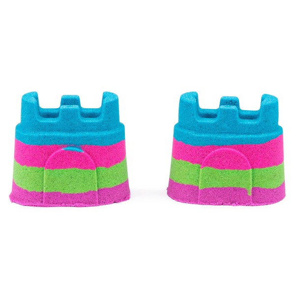 Песок для детского творчества - Kinetic Sand мини -Крепость 71477
