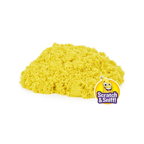 Песок для детского творчества с ароматом - Kinetic Sand Банановый десерт 71473B