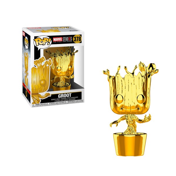 Игровая фигурка Funko Pop! серии "Золотой хром" - Грут 33514