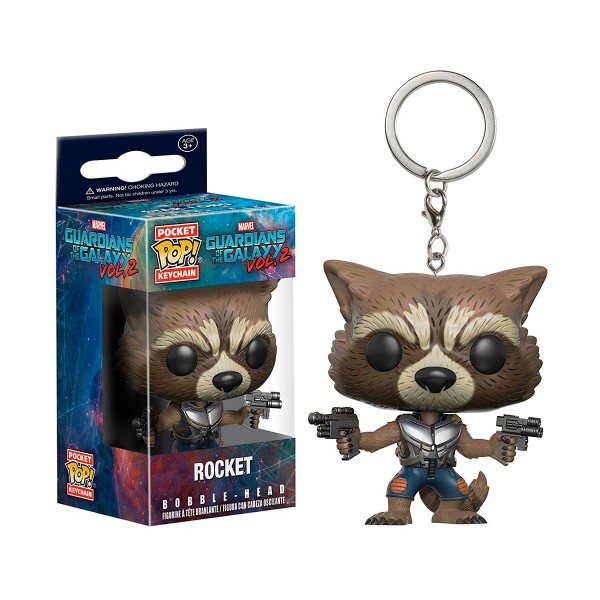 Игровая Фигурка На Клипсе Funko Pop! Серии "Стражи Галактики" - Енот-Ракета 13217-PK-1RY