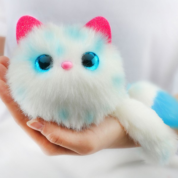 Игровой набор с интерактивной кошечкой Pomsies - Снежа (свет, звук) 01951-Sn
