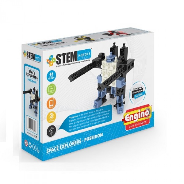 Конструктор серии Stem Heroes - Исследование космоса: Посейдон SH21