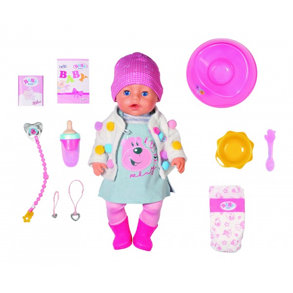 Кукла Baby Born серии "Нежные объятия" - Стильный Лук (43 cm, с аксессуарами) 826690