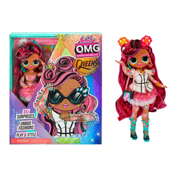Кукла LOL Surprise! серии "O.M.G. Queens" - Непревзойденная Мисс Лол Miss Divine 579922