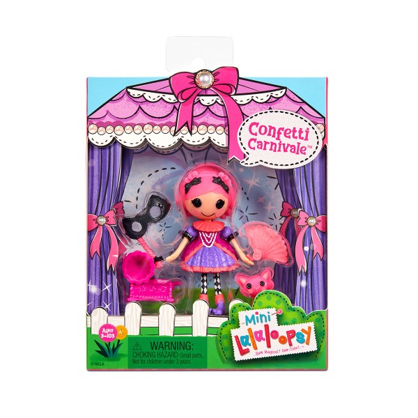 Кукла MINI LALALOOPSY - Конфетти Карнавал 579076