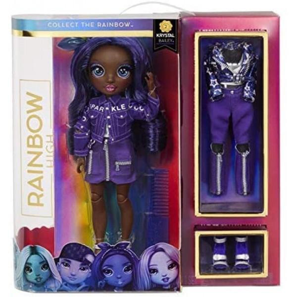 Кукла Rainbow High S2 - Кристал Бэйли Krystal Bailey 572114 Indigo 572114EUC