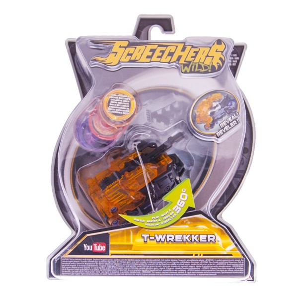 Машинка-трансформер Screechers Wild! L 2 - Ти-Реккер EU683121