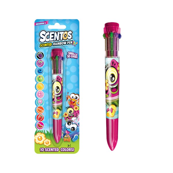 Многоцветная ароматная шариковая ручка - Пасхальные краски (10 цветов) 11637-1