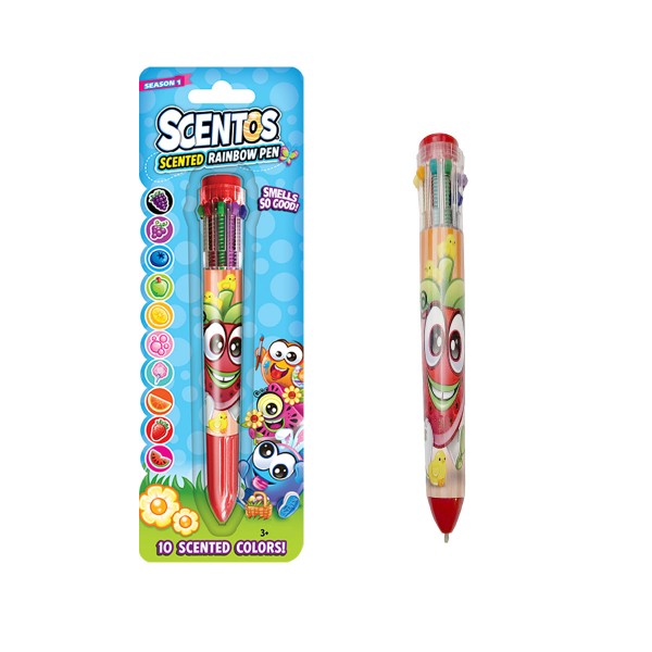 Многоцветная ароматная шариковая ручка - Пасхальные краски (10 цветов) 11637-1