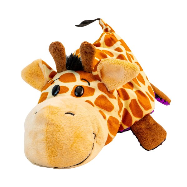 Мягкая Игрушка С Пайетками 2 В 1 - Zooprяtki - Жираф-Бегемот (30 Cm) 519IT-ZPR