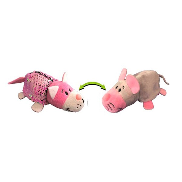 Мягкая Игрушка С Пайетками 2 В 1 - Zooprяtki - Кот-Мышь (12 Cm) 552IT-ZPR