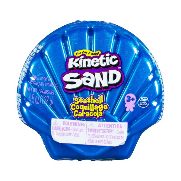 Набор песка для детского творчества - Kinetic Sand Ракушка Голубая 71482B
