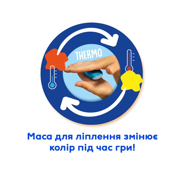 Незасыхающая масса для лепки - Меняй цвета 00469S