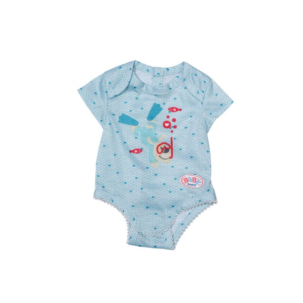 Одежда для куклы Baby Born - Боди S2 (голубое) 830130-2