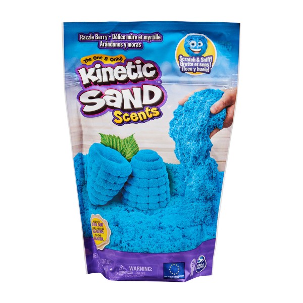 Песок для детского творчества с ароматом - Kinetic Sand Голубая малина 71473R