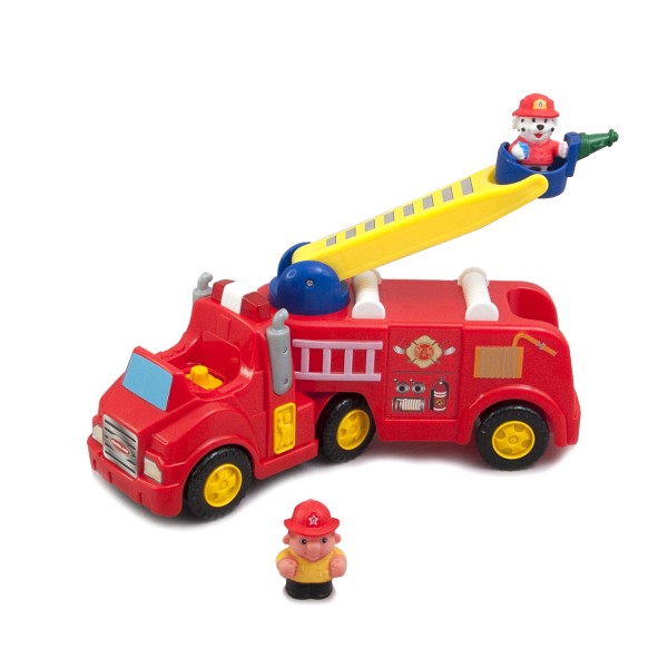 Развивающая игрушка - Пожарная Машина (механическая, свет, звук) 43265