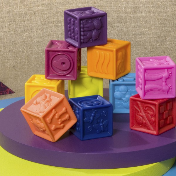 Развивающие силиконовые кубики - Посчитай-Ка! BX1002Z