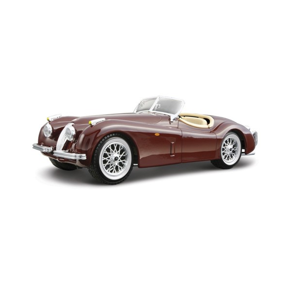 Авто-конструктор - Jaguar Xk 120 Roadster (1948) (вишневый, 1:24) 18-25061