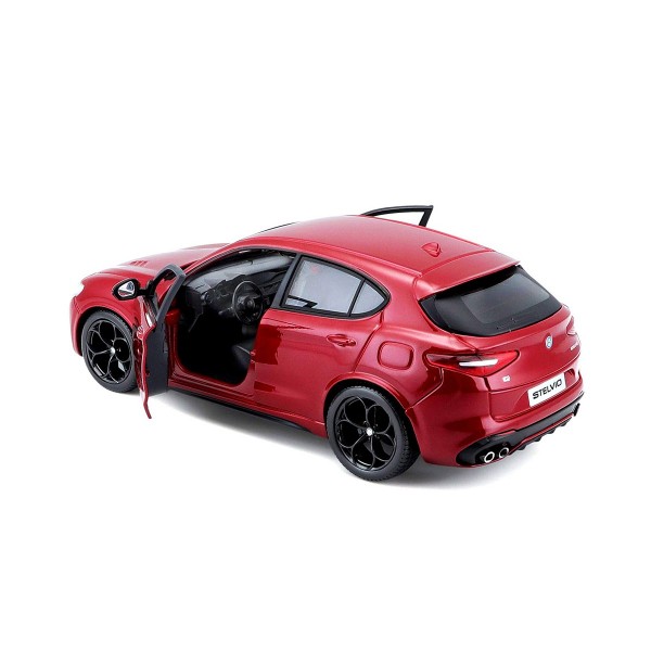Автомодель - Alfa Romeo Stelvio(красный металлик, 1:24) 18-21086