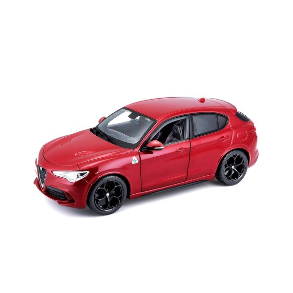 Автомодель - Alfa Romeo Stelvio(красный металлик, 1:24) 18-21086