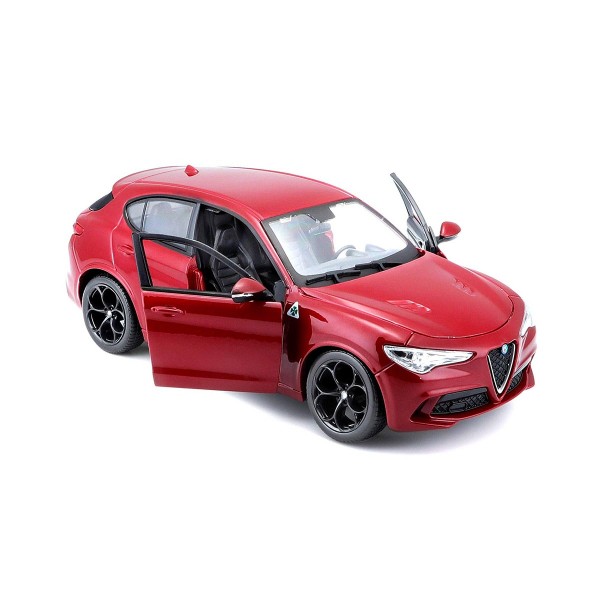 Автомодель - Alfa Romeo Stelvio(красный металлик, 1:24) 18-21086