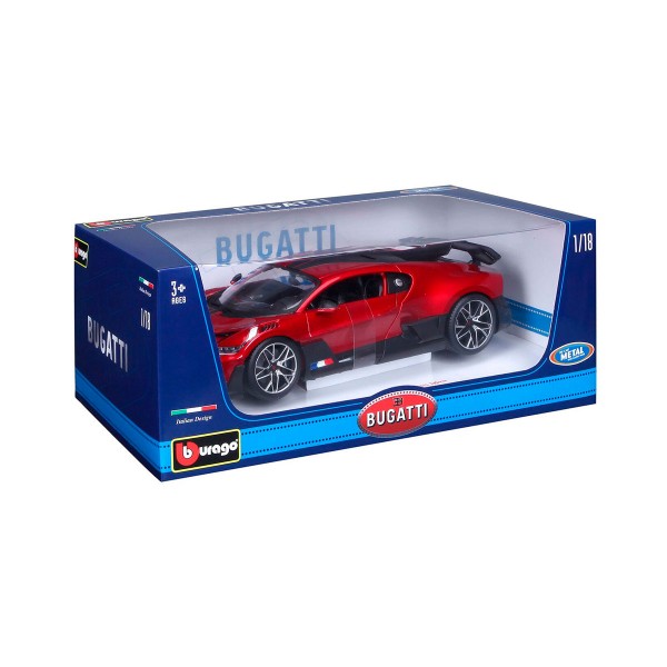 Автомодель - Bugatti Divo (красный металлик, 1:18) 18-11045R