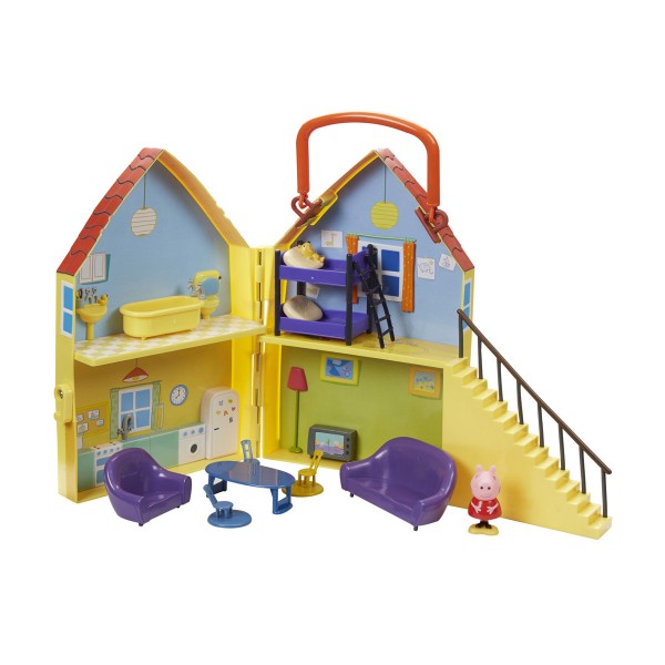 Игровой набор Peppa - Дом Пеппы (домик с мебелью, фигурка Пеппы) 20835