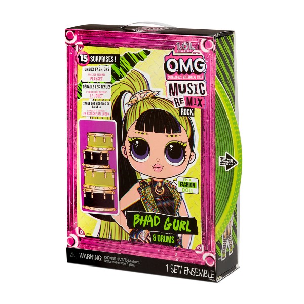 Игровой набор с куклой LOL Surprise! "OMG Remix Rock" - Леди-Ритм 577584