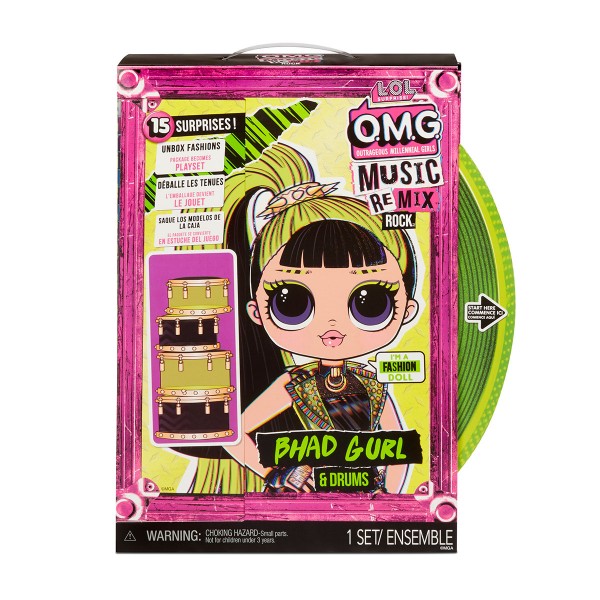 Игровой набор с куклой LOL Surprise! "OMG Remix Rock" - Леди-Ритм 577584