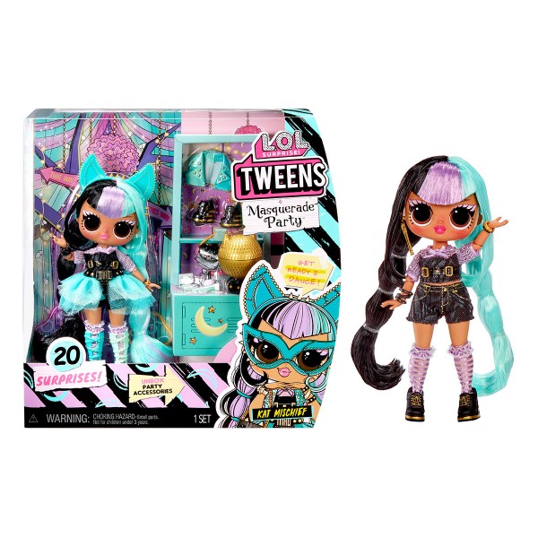 Игровой набор с куклой LOL Surprise "Tweens Masquerade Party"-Кэт Мисчиф 584117