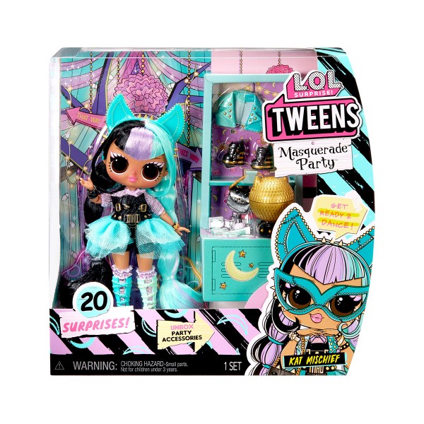 Игровой набор с куклой LOL Surprise "Tweens Masquerade Party"-Кэт Мисчиф 584117