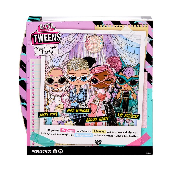 Игровой набор с куклой LOL Surprise "Tweens Masquerade Party"-Кэт Мисчиф 584117