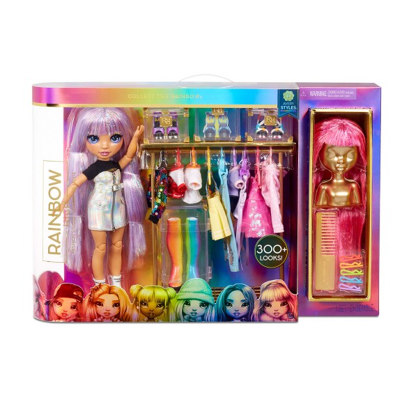 Игровой набор с куклой Rainbow High - Модная студия 571049