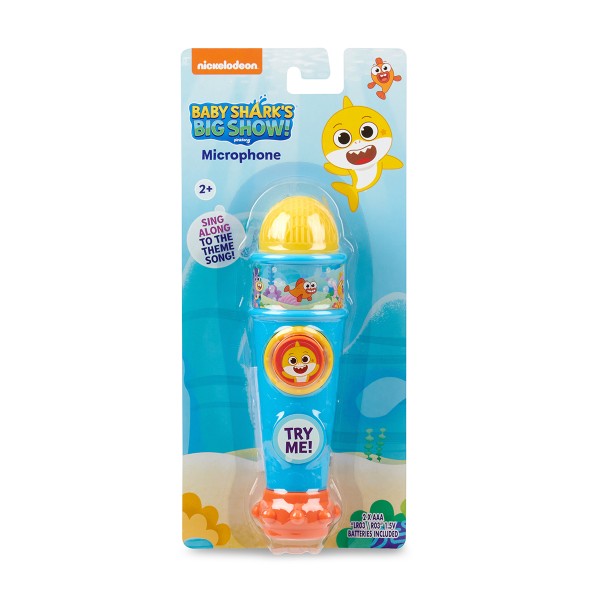 Интерактивная игрушка Baby Shark серии "Big show" - Музыкальный микрофон 61207