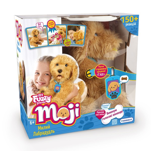 Интерактивная игрушка My Fuzzy Friends - Лабрадудель Moji 18207
