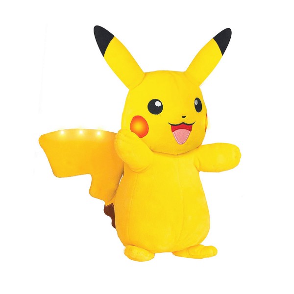 Интерактивная мягкая игрушка Pokemon - Пикачу (свет, звук, 25 cm) 97834
