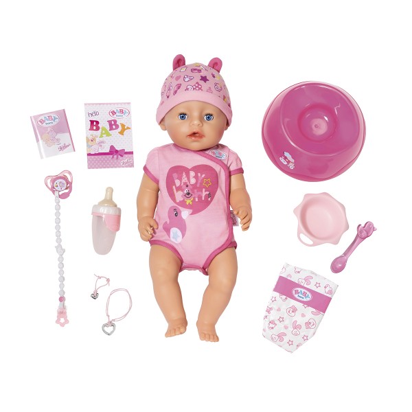 Кукла Baby Born серии "Нежные объятия" - Очаровательная Малышка (43 см, с аксессуарами) 824368