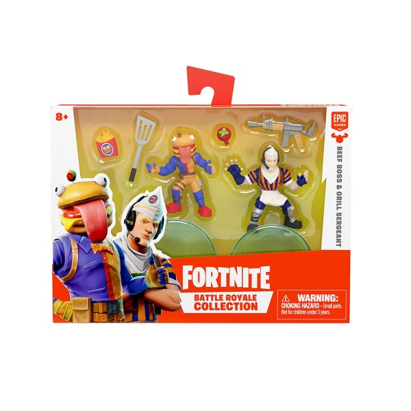 Набор игровых фигурок Fortnite - Бургермен и Оператор Кассы Джоунси 63543