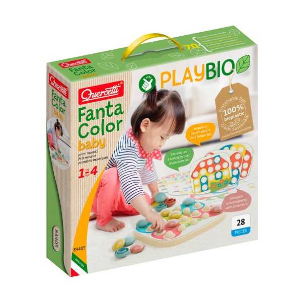 Набор серии Play Bio - Для занятий мозаикой Fantacolor Baby Quercetti 84405-Q