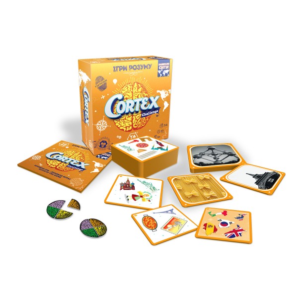 Настольная игра - Cortex Challenge Вокруг Света (90 карточек, 24 фишки) 101010918