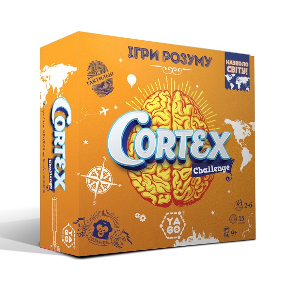 Настольная игра - Cortex Challenge Вокруг Света (90 карточек, 24 фишки) 101010918
